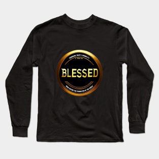 Blessed Emblem Long Sleeve T-Shirt